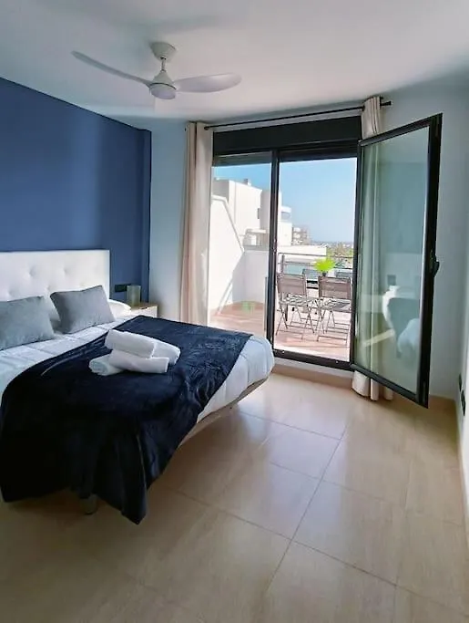 Apto Toyo Gran Terraza Y Vistas, 2Hab, Piscina Y Garaje Retamar  0*, Retamar (Almeria)